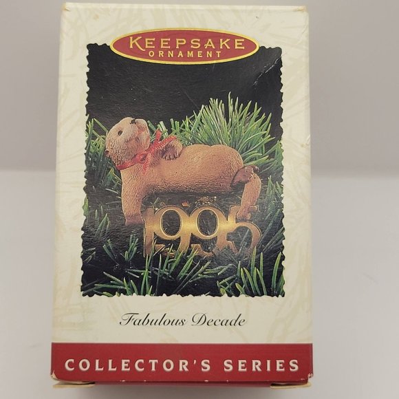 Hallmark Keepsake 1995 FABULOUS DECADE Otter Christmas Ornament - Picture 7 of 13